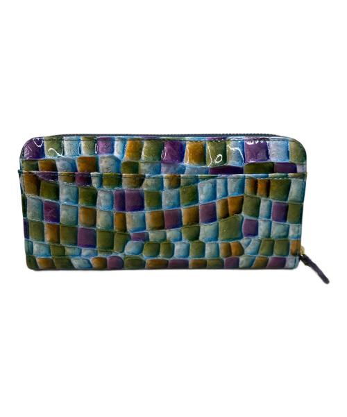 questa la voice（クエスタ ラ ヴォイス）questa la voice (クエスタ ラ ヴォイス) 長財布 マルチカラーの古着・服飾アイテム