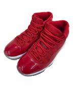 NIKEナイキ）の古着「ハイカットスニーカー」｜レッド