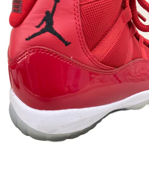 NIKE（ナイキ）NIKE (ナイキ) ハイカットスニーカー レッド サイズ:26cmの古着・服飾アイテム