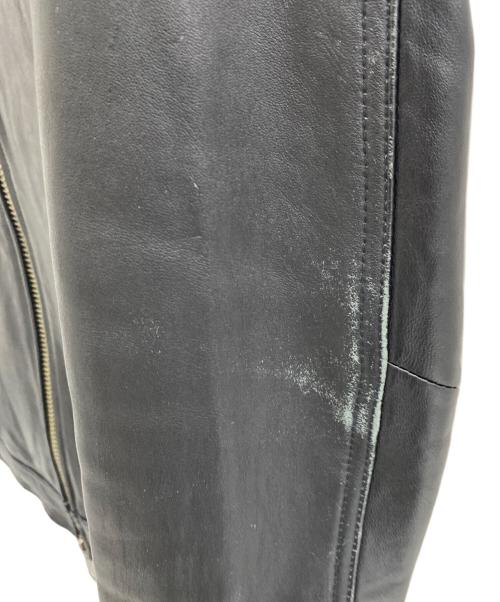 JACKROSE（ジャックローズ）JACKROSE (ジャックローズ) レザーライダースジャケット ブラック サイズ:3の古着・服飾アイテム