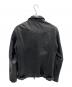 JACKROSE (ジャックローズ) レザーライダースジャケット ブラック サイズ:3：10000円