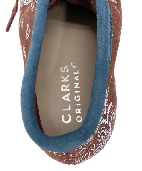 CLARKS ORIGINALS（クラークス オリジナルズ）CLARKS ORIGINALS (クラークス オリジナルズ) ワラビーブーツ レッド サイズ:26の古着・服飾アイテム