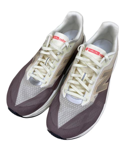 NEW BALANCE（ニューバランス）NEW BALANCE (ニューバランス) ランニングシューズ ブラウン×ホワイト サイズ:28.5cmの古着・服飾アイテム
