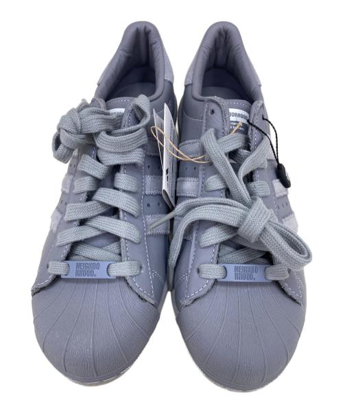 adidas（アディダス）adidas (アディダス) NEIGHBORHOOD (ネイバーフッド) ローカットスニーカー グレー サイズ:26.5の古着・服飾アイテム