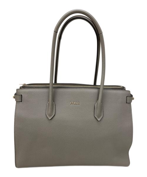 FURLA（フルラ）FURLA (フルラ) トートバッグ グレーの古着・服飾アイテム