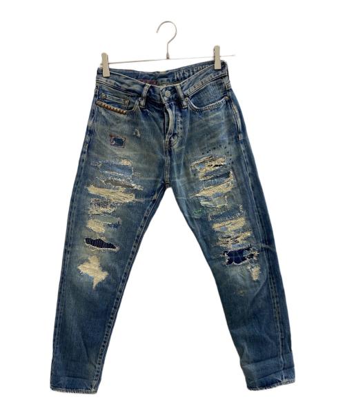 Hysteric Glamour（ヒステリックグラマー）Hysteric Glamour (ヒステリックグラマー) アーカイブデニムパンツ インディゴ サイズ: XXSの古着・服飾アイテム