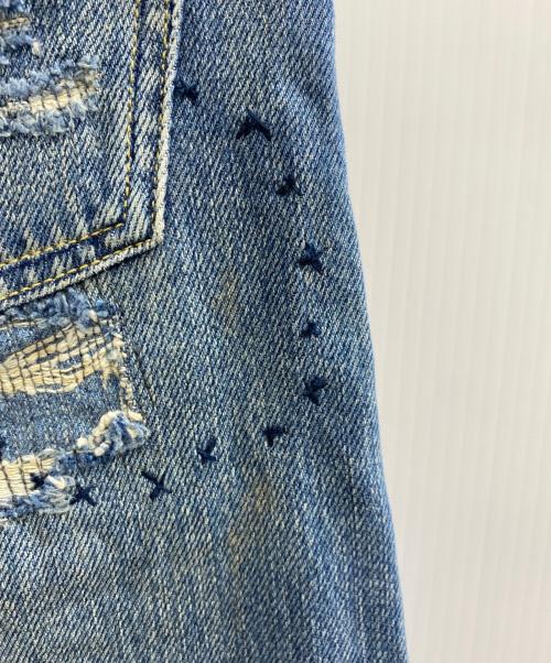 Hysteric Glamour（ヒステリックグラマー）Hysteric Glamour (ヒステリックグラマー) アーカイブデニムパンツ インディゴ サイズ: XXSの古着・服飾アイテム