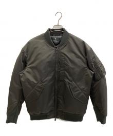 +J（プラスジェイ）の古着「ハイブリッドダウンオーバーサイズMA-1」｜カーキ