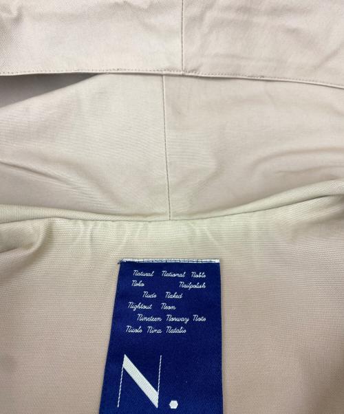 N.（エヌドット）N. (エヌドット) フーデッドコート ベージュ サイズ:Mの古着・服飾アイテム