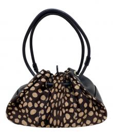 Kate Spade（ケイトスペード）の古着「ハンドバッグ」｜ブラック×ブラウン