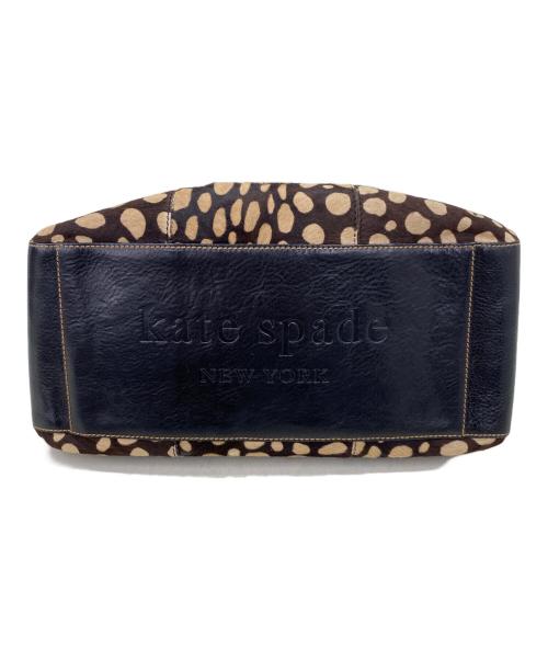 Kate Spade（ケイトスペード）Kate Spade (ケイトスペード) ハンドバッグ ブラック×ブラウンの古着・服飾アイテム