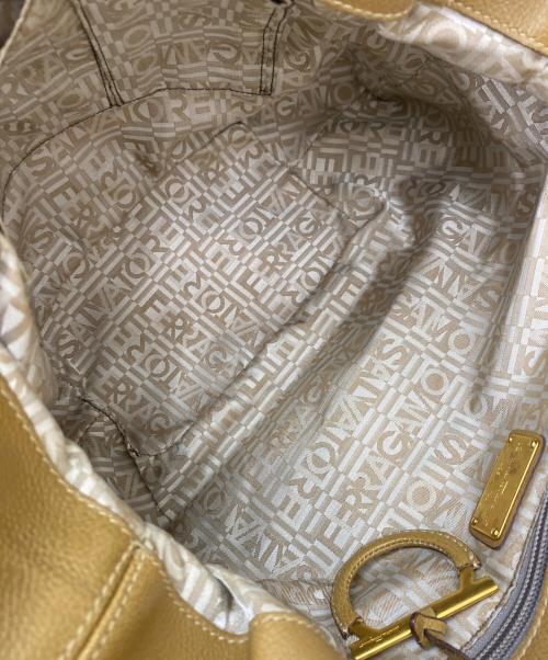 Salvatore Ferragamo（サルヴァトーレ フェラガモ）Salvatore Ferragamo (サルヴァトーレ フェラガモ) ハンドバッグ ブラウンの古着・服飾アイテム