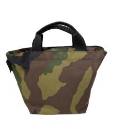 Herve Chapelier（エルベシャプリエ）の古着「トートバッグ」｜カーキ