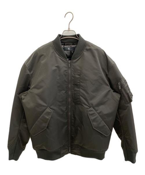 UNIQLO+J（ユニクロ プラスジェイ）UNIQLO+J (ユニクロ プラスジェイ) ハイブリッドダウンオーバーサイズMA-1 カーキ サイズ:Lの古着・服飾アイテム