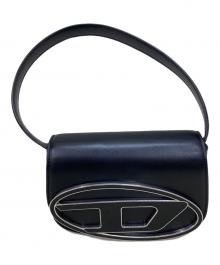 DIESEL（ディーゼル）の古着「レザーショルダーバッグ」｜ブラック