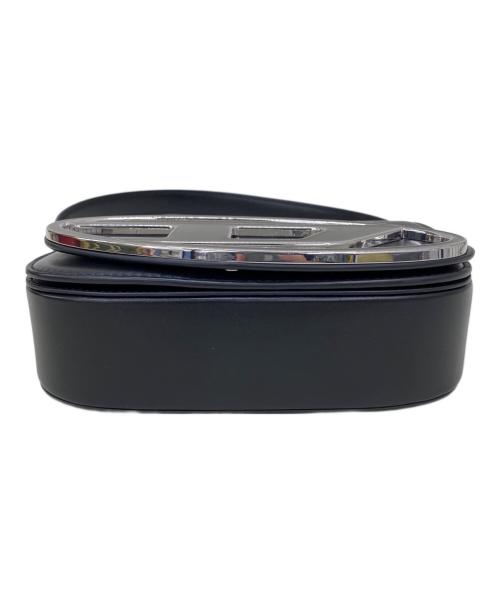 DIESEL（ディーゼル）DIESEL (ディーゼル) レザーショルダーバッグ ブラックの古着・服飾アイテム