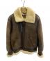 SCHOTT BROS.（ショット）の古着「B-3ジャケット」｜ベージュ×ブラウン