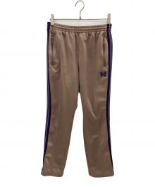 Needles（ニードルズ）の古着「Narrow Track Pant Poly Smooth」｜ブラウン