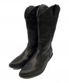 soerteソエルテ）の古着「ウェスタンブーツ」｜ブラック
