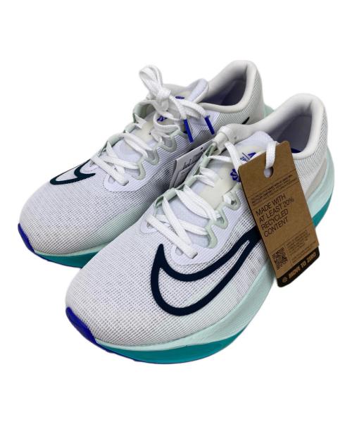 NIKE（ナイキ）NIKE (ナイキ) ランニングシューズ ホワイト×グリーン サイズ:27.5 未使用品の古着・服飾アイテム