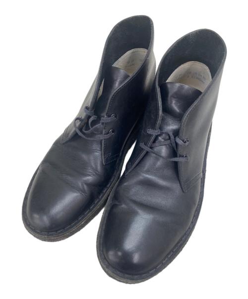 CLARKS（クラークス）CLARKS (クラークス) デザートブーツ ブラック サイズ:26cmの古着・服飾アイテム