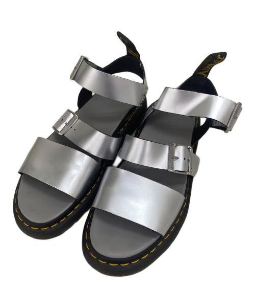 Dr.Martens（ドクターマーチン）Dr.Martens (ドクターマーチン) サンダル シルバー サイズ:27cmの古着・服飾アイテム