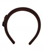 Ferragamoフェラガモ）の古着「カチューシャ」｜ブラウン