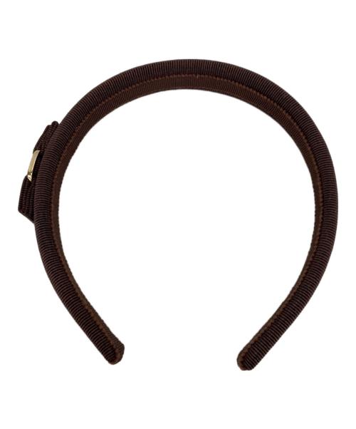 Ferragamo（フェラガモ）Ferragamo (フェラガモ) カチューシャ ブラウン 未使用品の古着・服飾アイテム