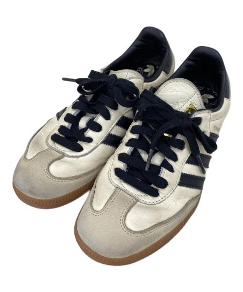 adidas（アディダス）adidas (アディダス) ローカットスニーカー ブラック×ホワイト サイズ:235の古着・服飾アイテム