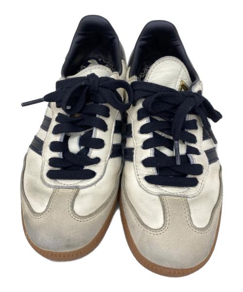 adidas（アディダス）adidas (アディダス) ローカットスニーカー ブラック×ホワイト サイズ:235の古着・服飾アイテム