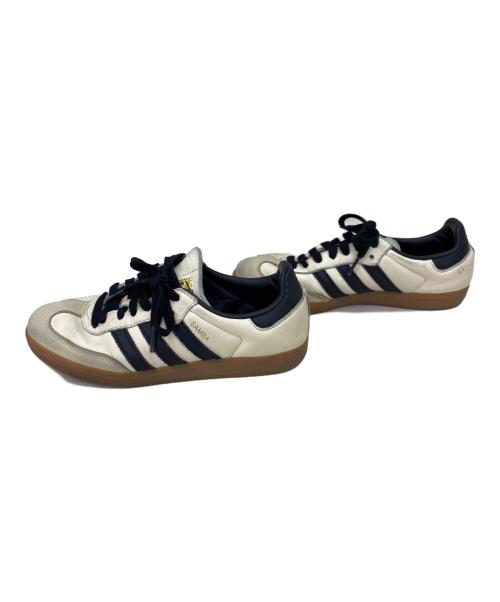 adidas（アディダス）adidas (アディダス) ローカットスニーカー ブラック×ホワイト サイズ:235の古着・服飾アイテム