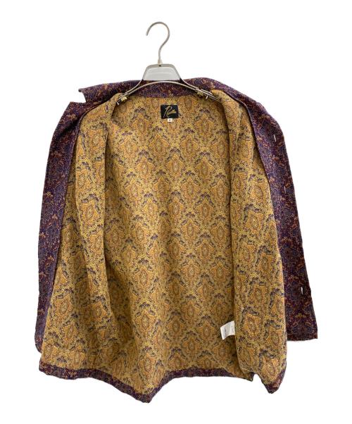 Needles（ニードルズ）Needles (ニードルズ) Cabana Shirt - Poly India Jq. パープル サイズ:Sの古着・服飾アイテム
