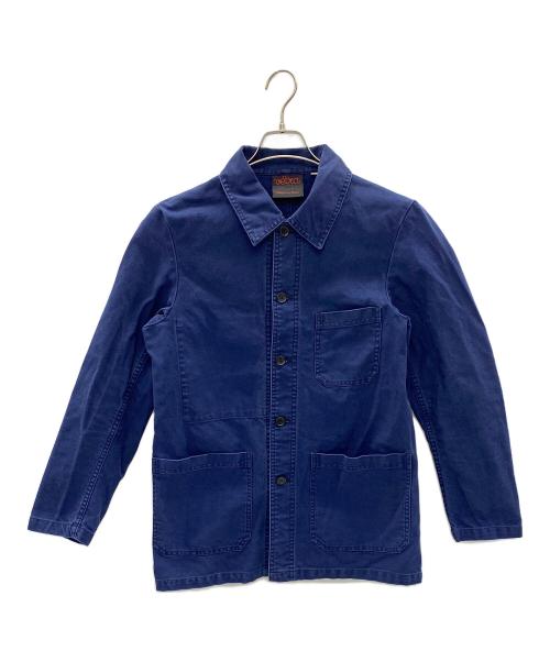 VETRA（ベトラ）VETRA (ベトラ) ユーロカバーオールジャケット ネイビー サイズ:40の古着・服飾アイテム