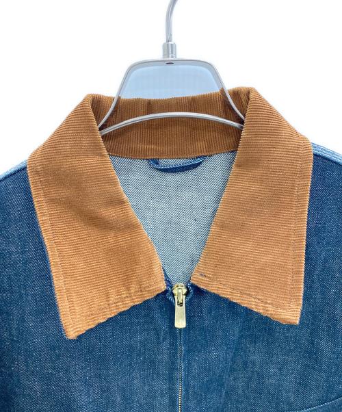 UNITED ARROWS & SONS（ユナイテッドアローズ アンド サンズ）UNITED ARROWS & SONS (ユナイテッドアローズ アンド サンズ) WORK JACKET ブルー サイズ:Ｍの古着・服飾アイテム