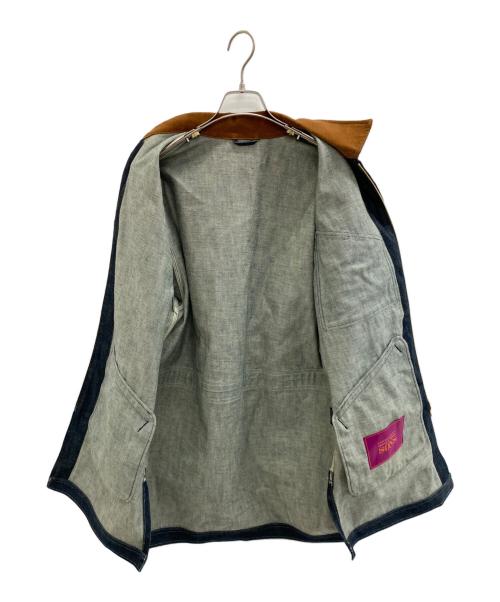 UNITED ARROWS & SONS（ユナイテッドアローズ アンド サンズ）UNITED ARROWS & SONS (ユナイテッドアローズ アンド サンズ) WORK JACKET ブルー サイズ:Ｍの古着・服飾アイテム