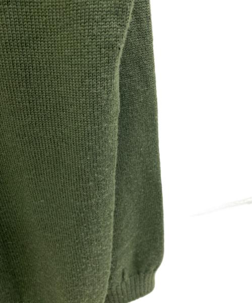 OLD ENGLAND（オールドイングランド）OLD ENGLAND (オールドイングランド) 厚手ニット グリーン サイズ:40の古着・服飾アイテム