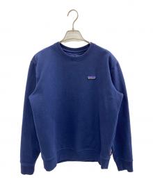 Patagonia（パタゴニア）の古着「	ラベル アップライザル クルー スウェット」｜ネイビー