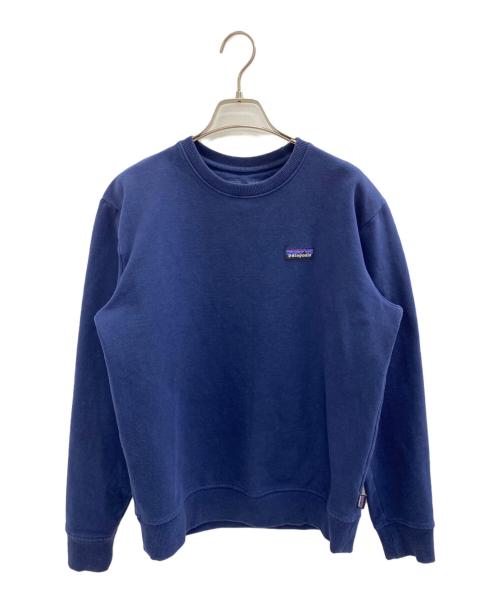 Patagonia（パタゴニア）Patagonia (パタゴニア) 	ラベル アップライザル クルー スウェット ネイビー サイズ:Sの古着・服飾アイテム