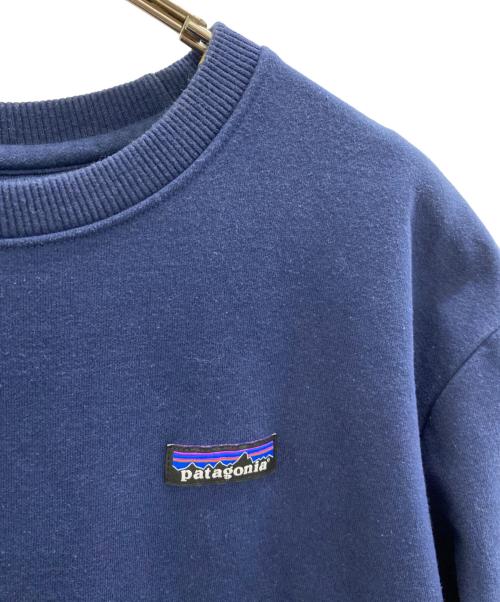 Patagonia（パタゴニア）Patagonia (パタゴニア) 	ラベル アップライザル クルー スウェット ネイビー サイズ:Sの古着・服飾アイテム