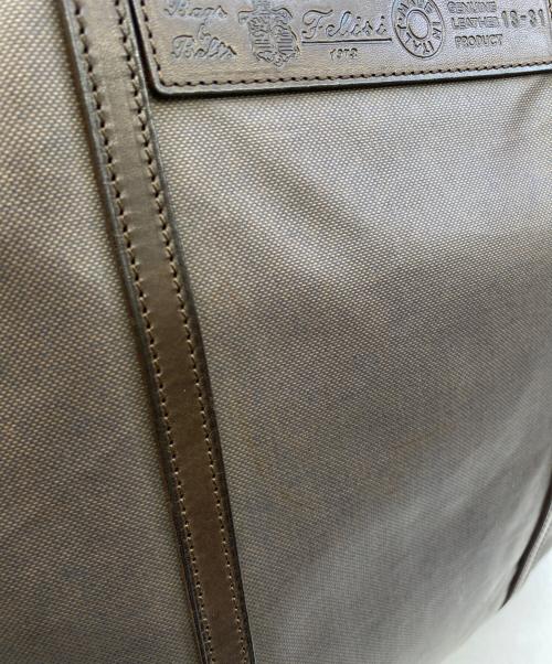 Felisi（フェリージ）Felisi (フェリージ) トートバッグ ブラウンの古着・服飾アイテム