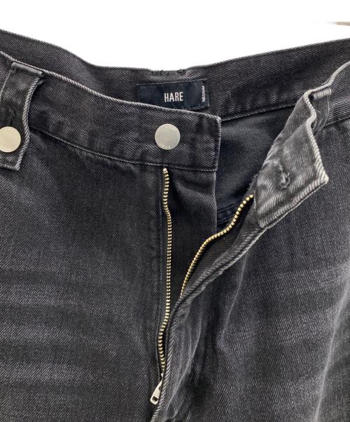 HARE（ハレ）HARE (ハレ) デニムパンツ ブラック サイズ:Ｍの古着・服飾アイテム