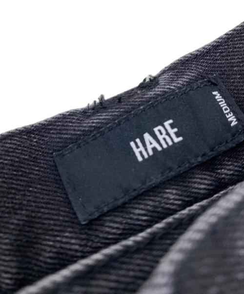 HARE（ハレ）HARE (ハレ) デニムパンツ ブラック サイズ:Ｍの古着・服飾アイテム