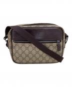 GUCCIグッチ）の古着「ショルダーバッグ」｜ブラウン