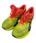 asics（アシックス）の古着「ランニングシューズ」｜イエロー×オレンジ