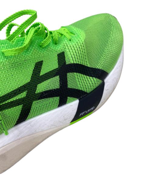 asics（アシックス）asics (アシックス) ランニングシューズ グリーン サイズ:27の古着・服飾アイテム