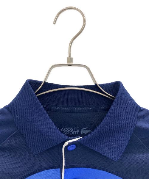 LACOSTE SPORT（ラコステスポーツ）LACOSTE SPORT (ラコステスポーツ) ポロシャツ（ゴルフウェア） ネイビー サイズ:Sの古着・服飾アイテム