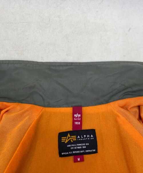 ALPHA（アルファ）ALPHA (アルファ) コーチジャケット カーキ サイズ:Mの古着・服飾アイテム