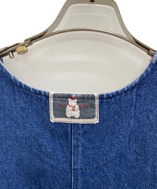 PINK HOUSE（ピンクハウス）PINK HOUSE (ピンクハウス) ノースリーブ・キャミソールワンピース インディゴ サイズ:-の古着・服飾アイテム