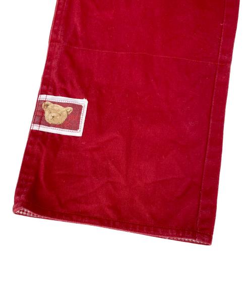 PINK HOUSE（ピンクハウス）PINK HOUSE (ピンクハウス) オーバーオール レッド サイズ:無しの古着・服飾アイテム