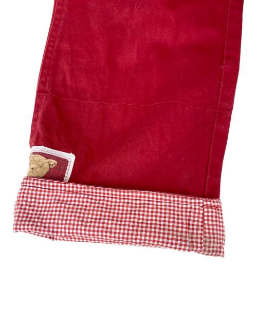 PINK HOUSE（ピンクハウス）PINK HOUSE (ピンクハウス) オーバーオール レッド サイズ:無しの古着・服飾アイテム